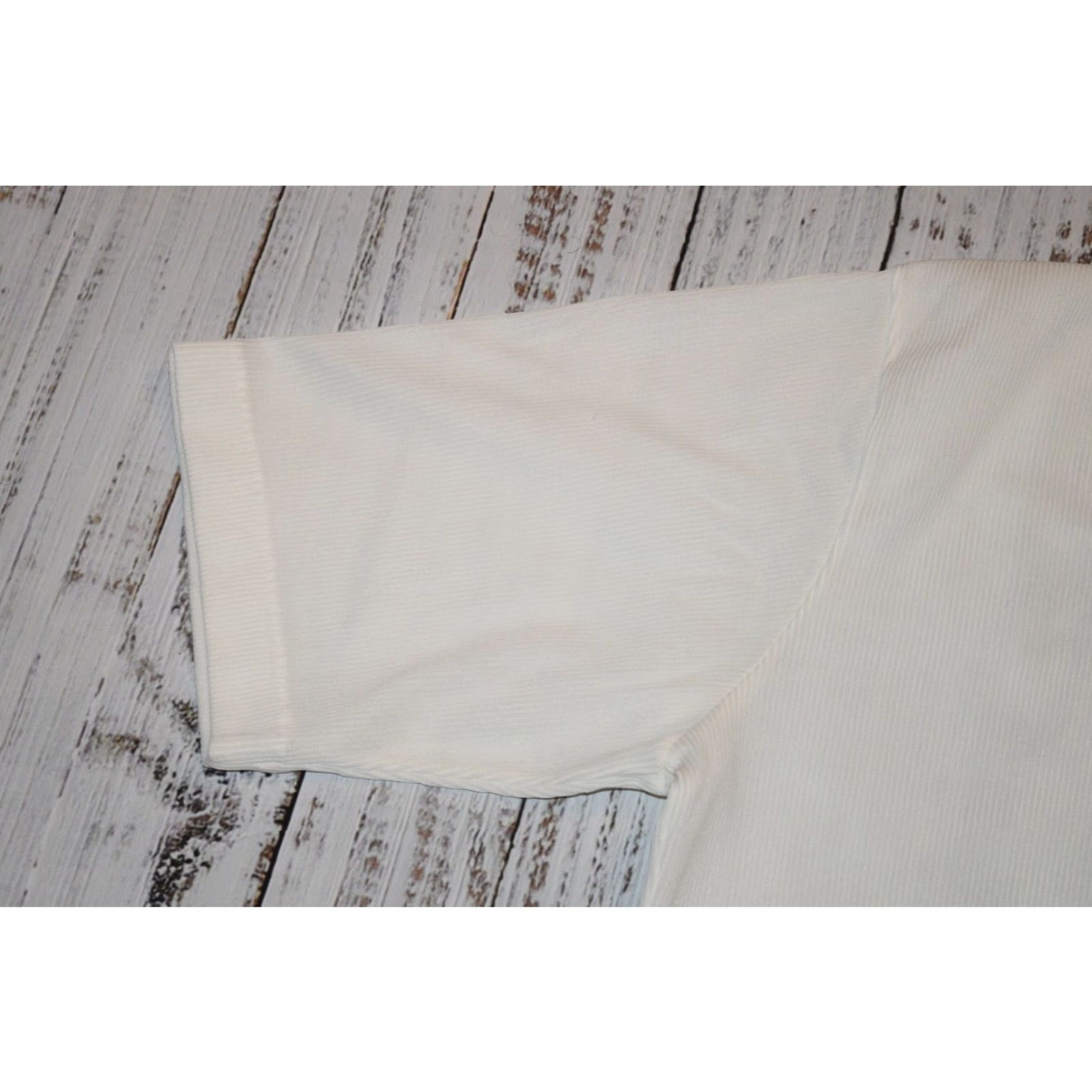 Jantzen VTG JANTZEN 100 Solid White Mockneck T Shirt Mens M USA Made 1970s Slim Fit Short Sleeve Retro Modern Hipster 70s White Size US M / EU 48-50 / 2 - 4 Thumbnail