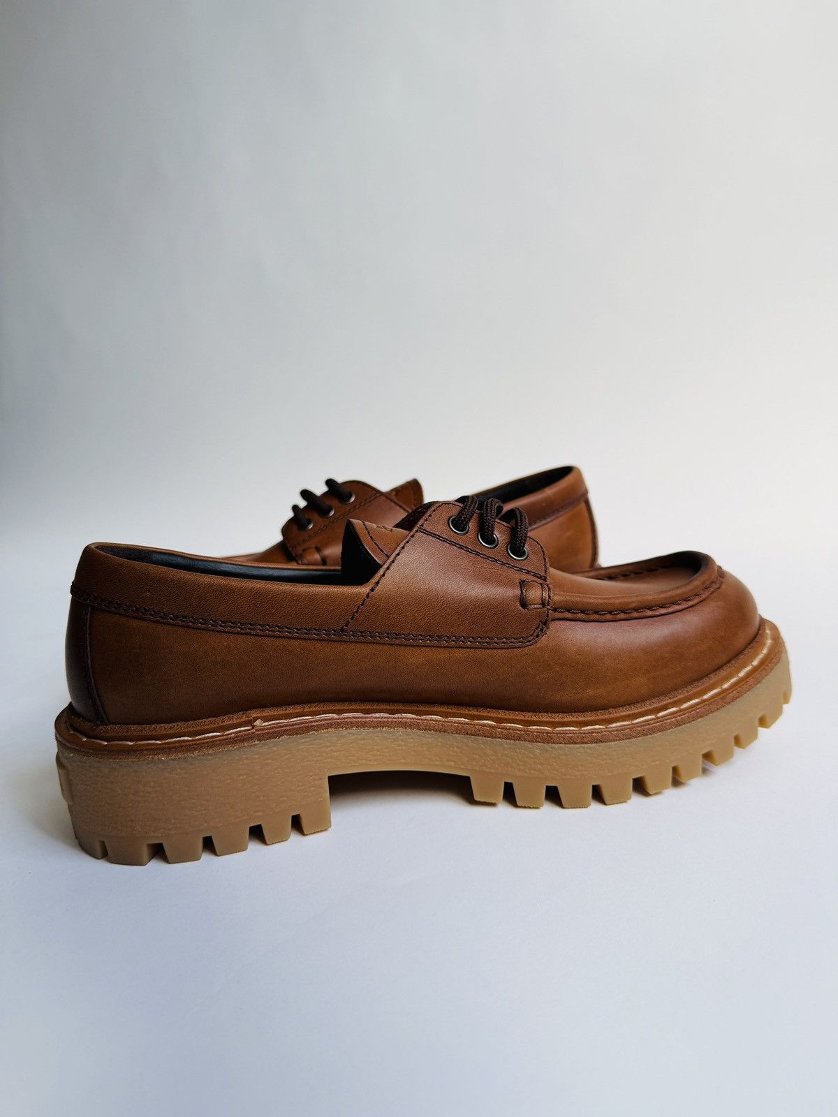 Prada Prada - St. Moritz leather loafers Size US 6.5 / EU 39-40 - 11 Thumbnail