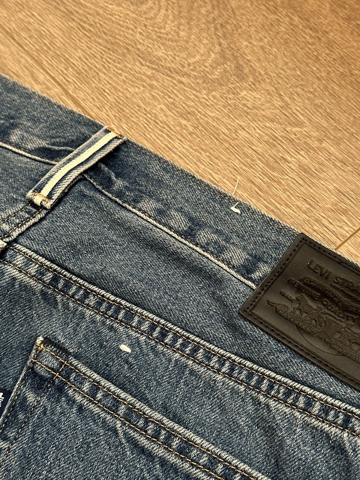 Levi's 🔥LEVIS JAPAN FABRIC SELVEDGE JEANS🔥 Size US 32 / EU 48 - 5 Thumbnail