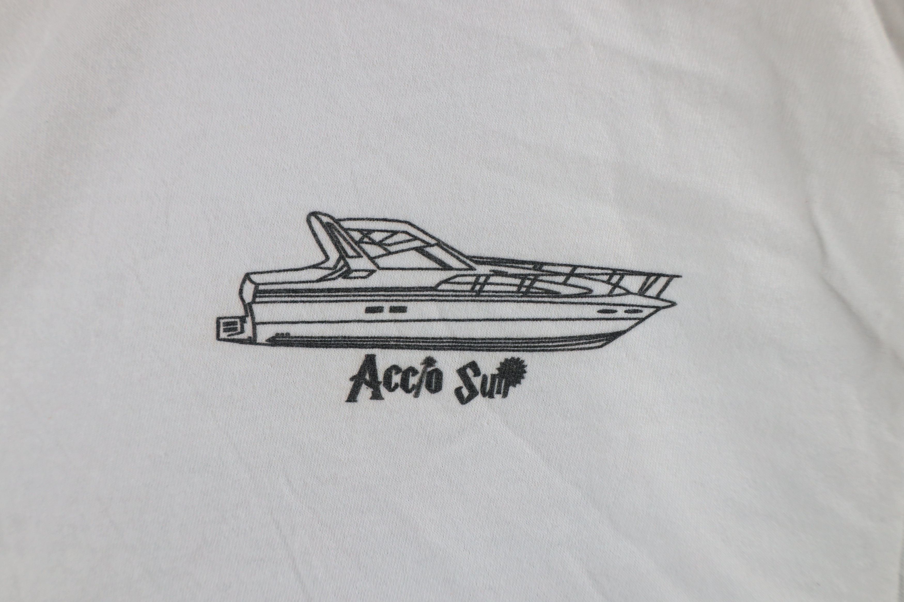 Vintage Vintage Streetwear Ray Boats Accio Sun Short Sleeve T-Shirt Size US XL / EU 56 / 4 - 4 Thumbnail