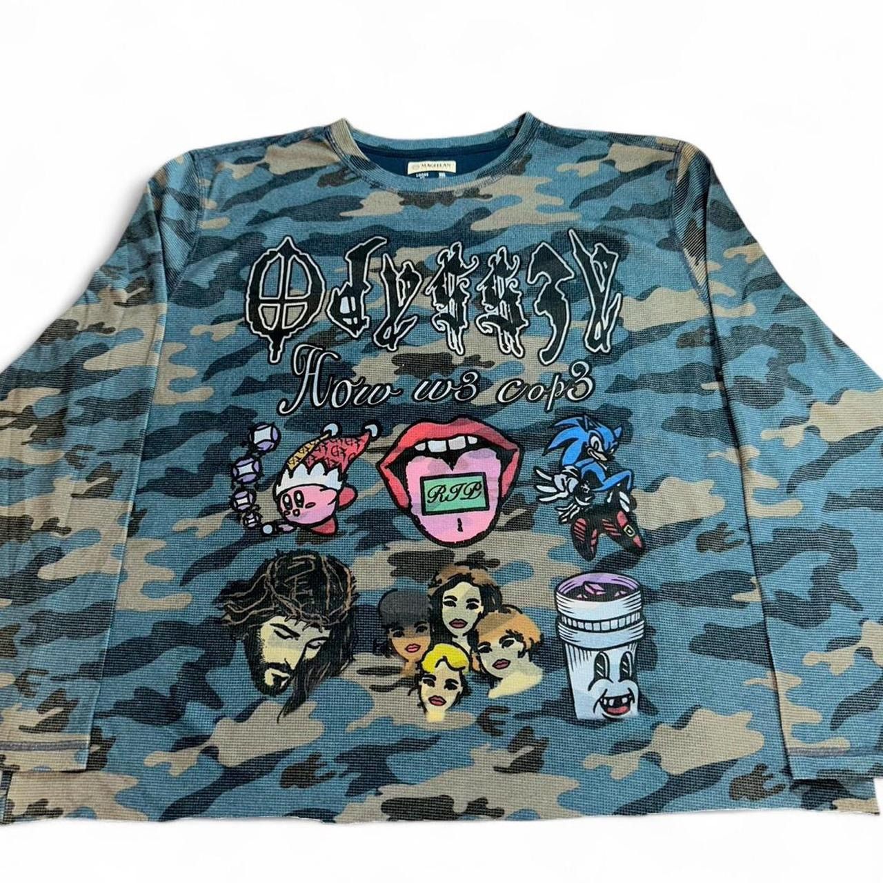 Other Odyss3y 1 of 1 “HOW W3 COP3” vintage thermal tee Size US XXL / EU 58 / 5 - 1 Thumbnail