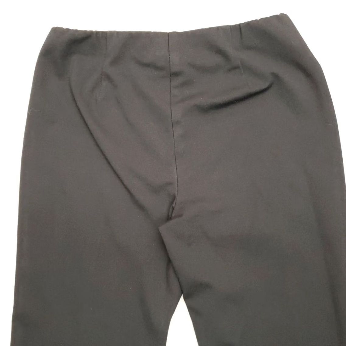 J. Jill J Jill Pant Women S Black Ponte Viscose Nylon 4 Way Stretch Pleated Slim Leg Pants, Slim, Black, Women S, Regular, Ponte, 28 in Inseam Size 28" / US 6 / IT 42 - 7 Thumbnail