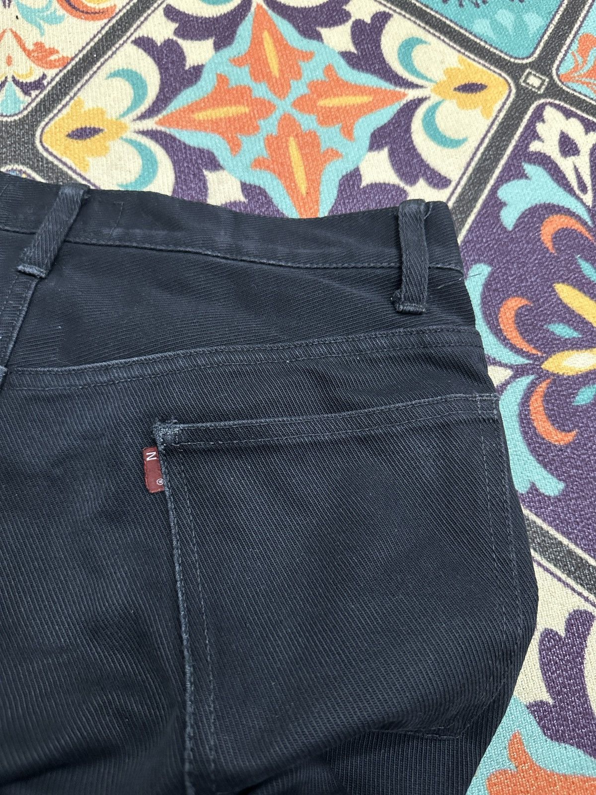 Nepenthes Nepenthes Japan Black Selvedge Denim Pants Size US 29 - 10 Thumbnail
