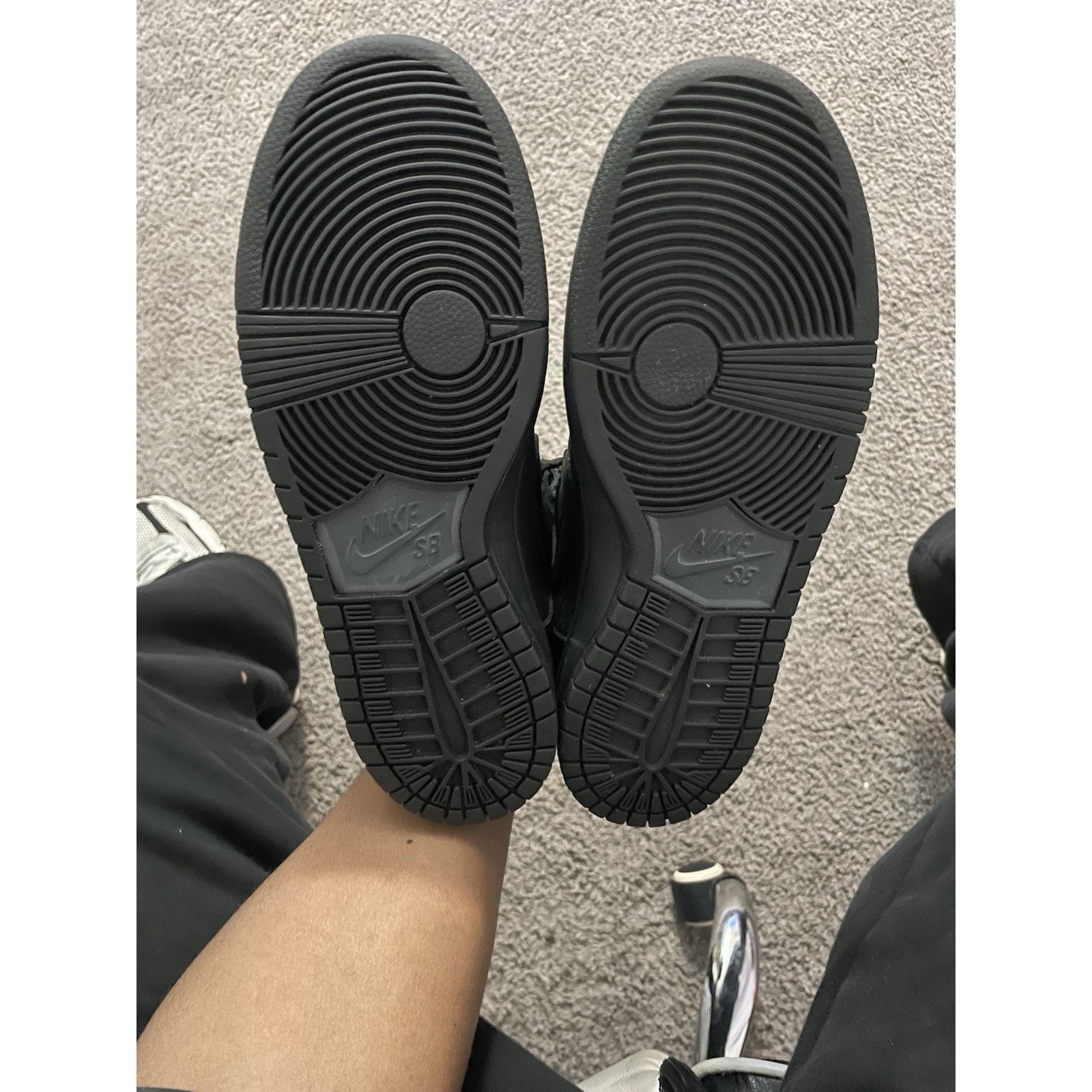 Nike Size 10.5- BOTA x Nike SB Dunk High Pro Triple Black Shoes Size US 10.5 / EU 43-44 - 5 Thumbnail