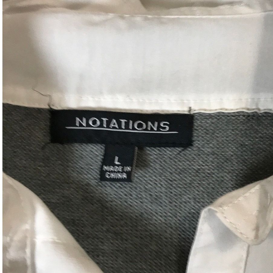 Other Notations Scottish Terrier V-neck ¾ Sleeve Sweater L Size L / US 10 / IT 46 - 3 Thumbnail