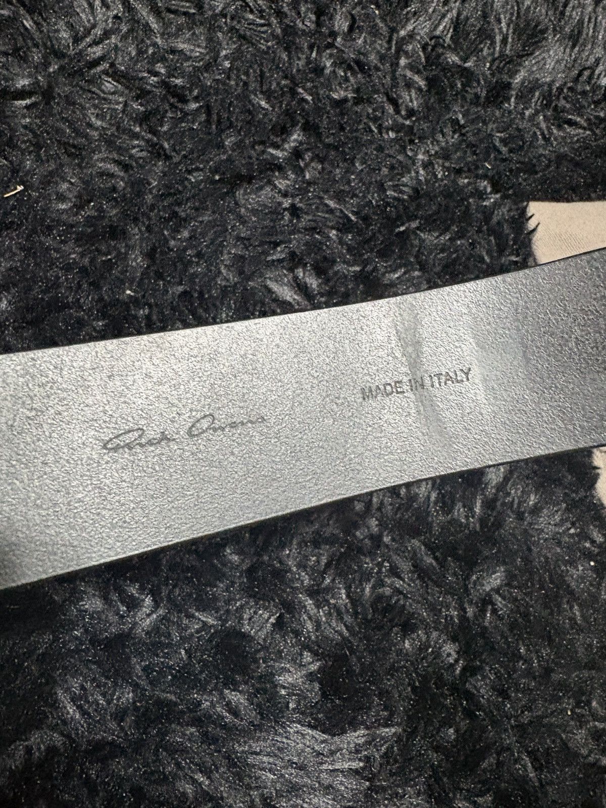 Rick Owens Rick Owens bull cuff bracelet SS25 bull leather Anthem cuff Size ONE SIZE - 6 Thumbnail