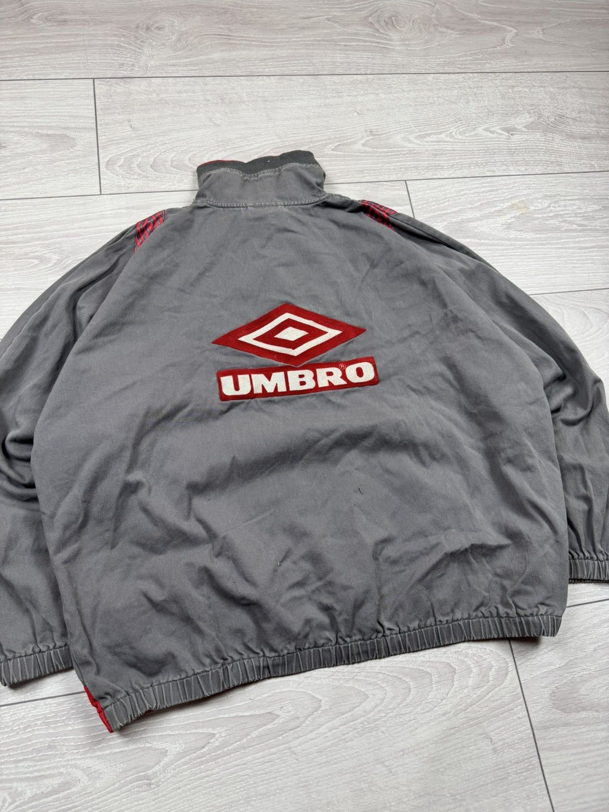 Umbro Umbro Vintage Training Top Black Sweatshirt Men's 1/4 Zip Size US XL / EU 56 / 4 - 6 Thumbnail