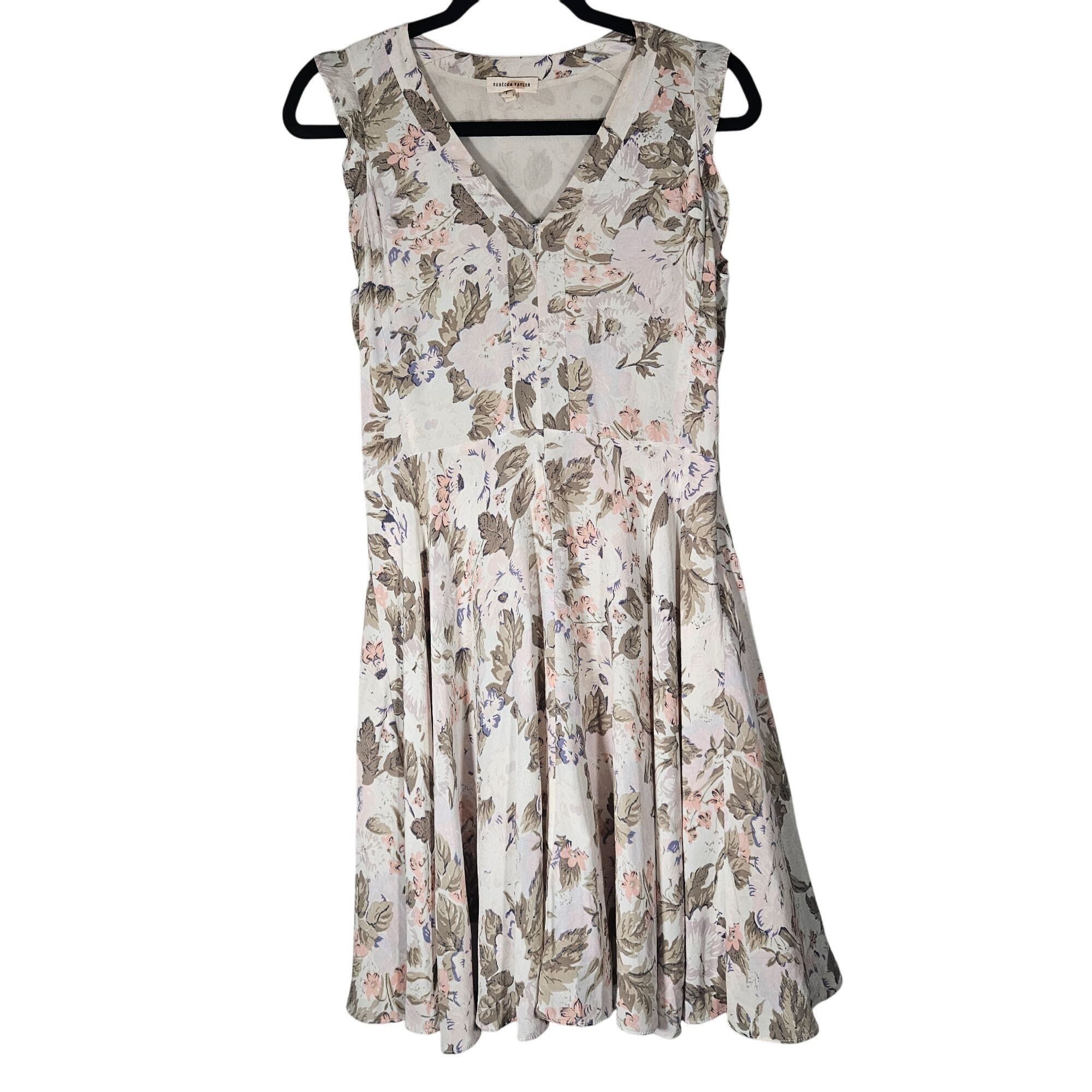 Rebecca Taylor Rebecca Taylor Silk Women's Mini Dress 2 Romantic Cottageco Size XS / US 0-2 / IT 36-38 - 2 Thumbnail