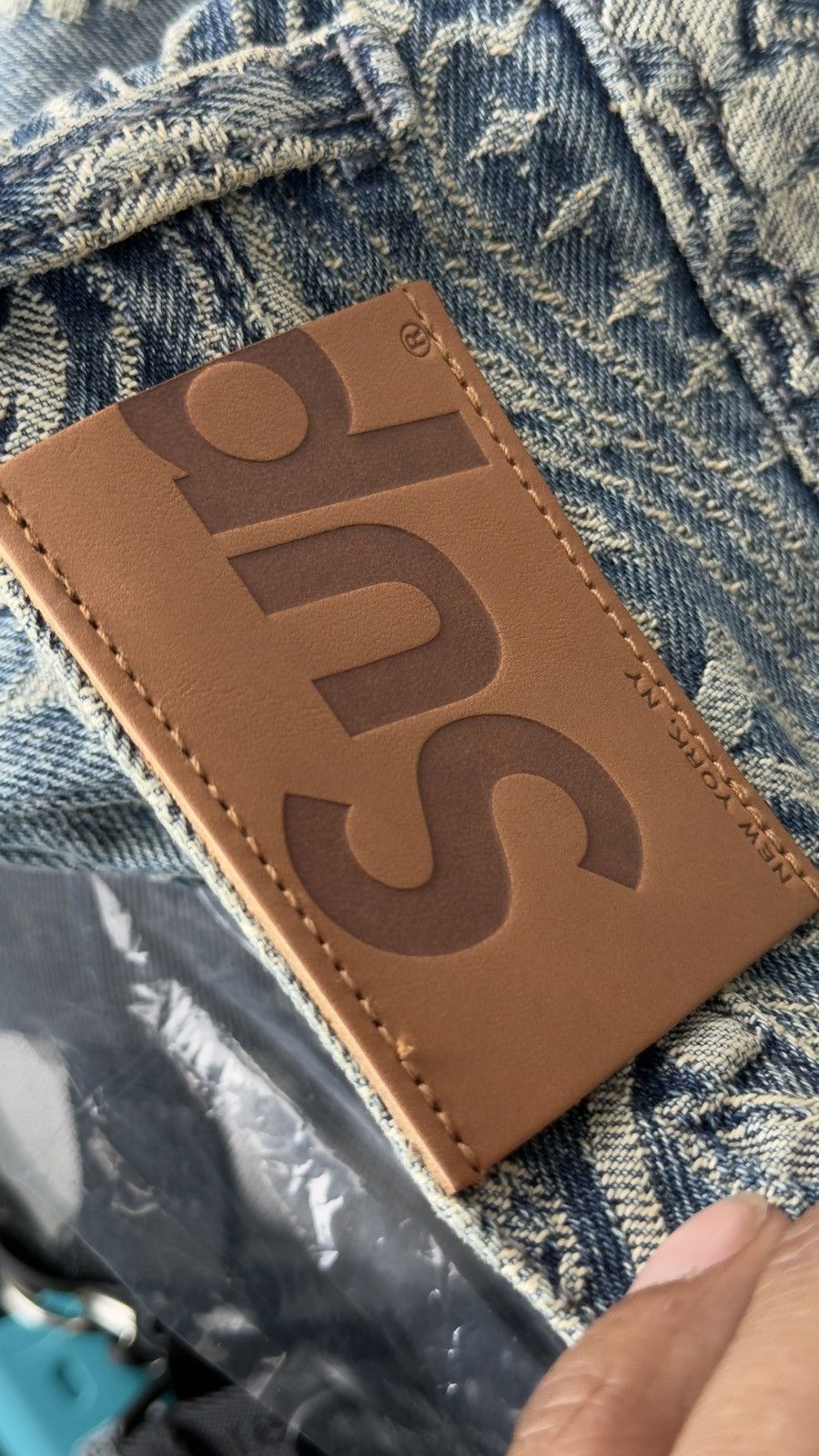Supreme BANDANA JACQUARD BAGGY JEANS SIZE 32 | Grailed