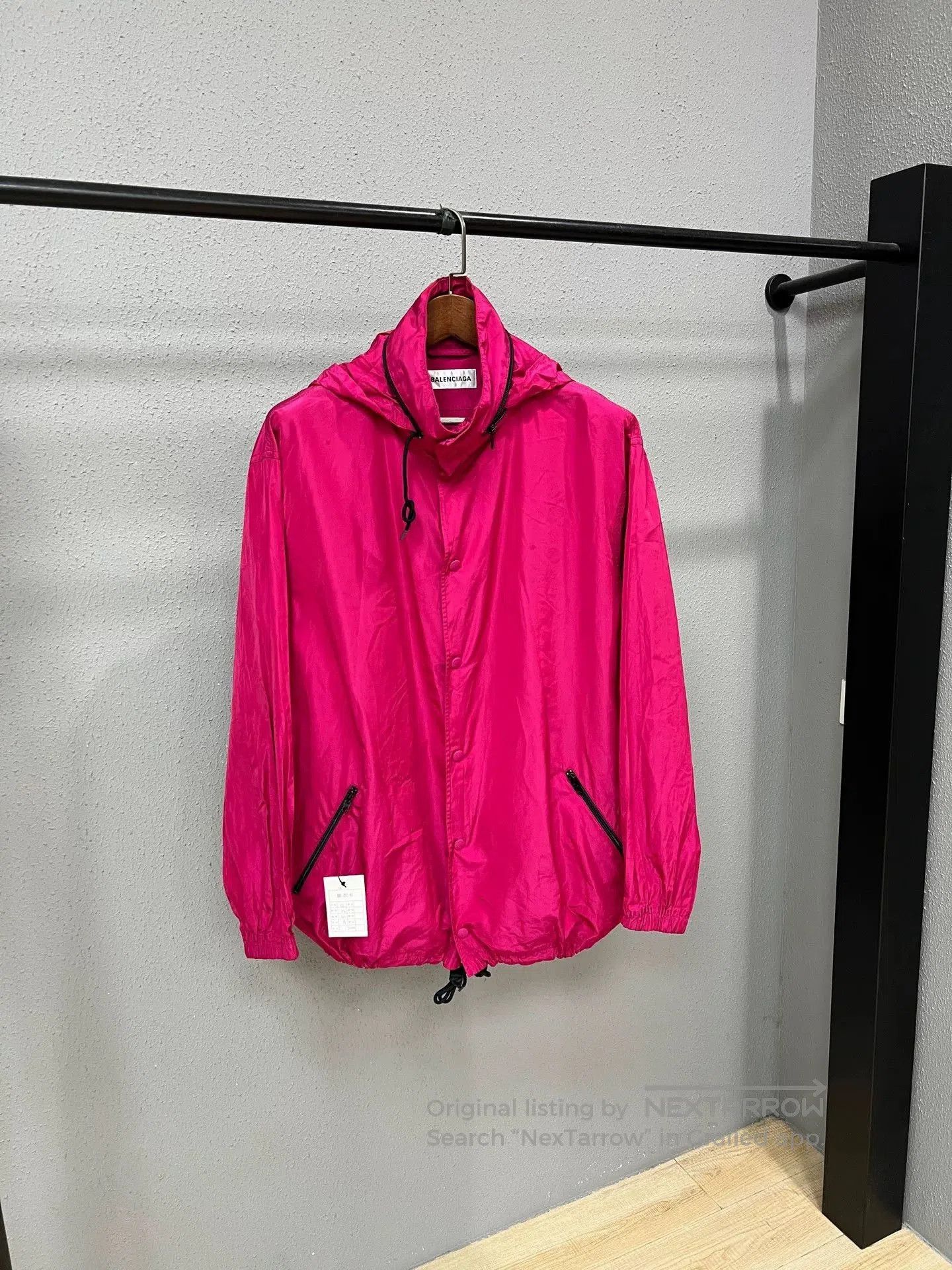 Balenciaga Balenciaga Pink Windbreaker. Size XS / US 0-2 / IT 36-38 - 1 Thumbnail
