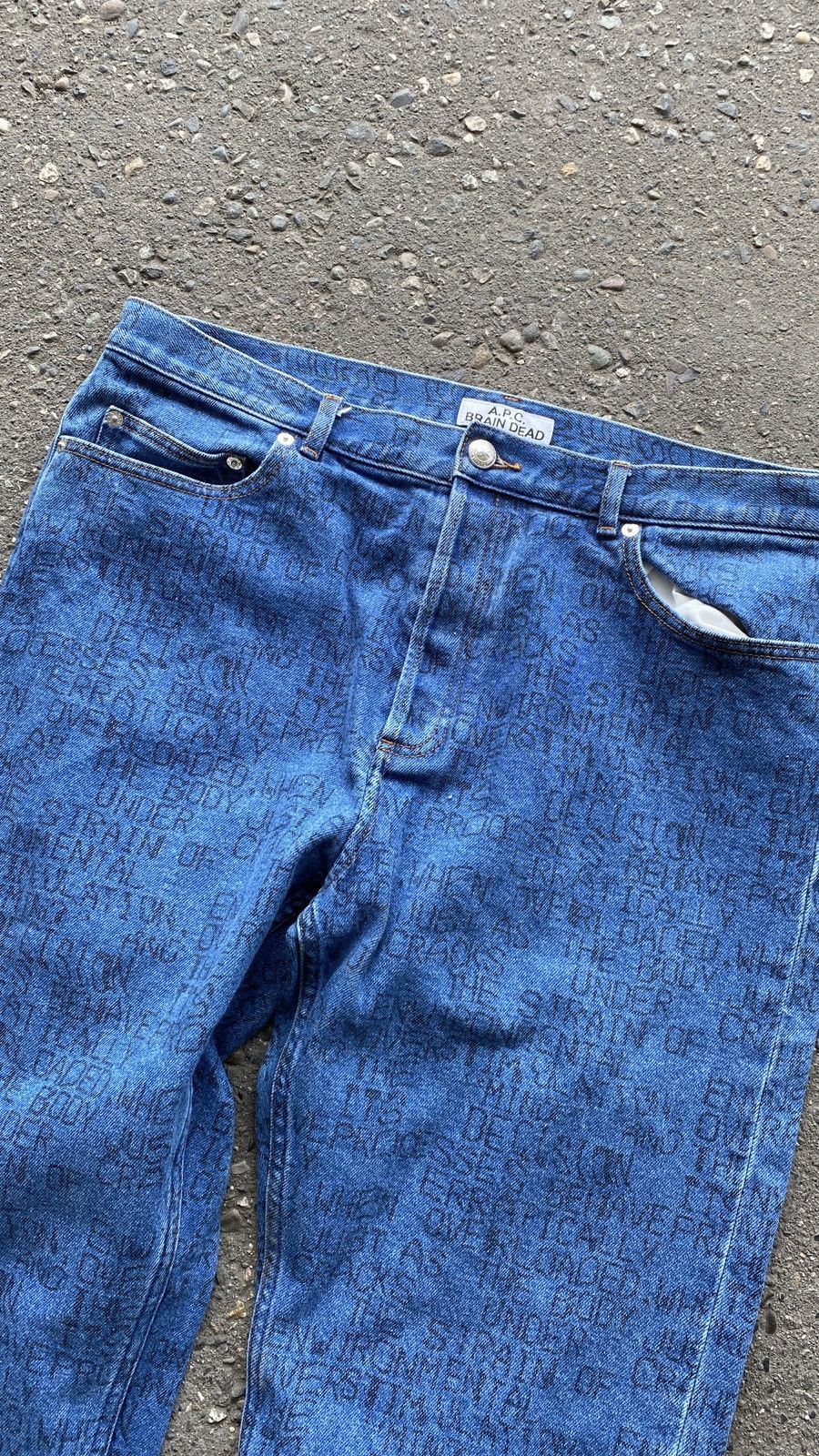 A.P.C. × Brain Dead APC X Braindead Denim Size US 36 / EU 52 - 3 Thumbnail