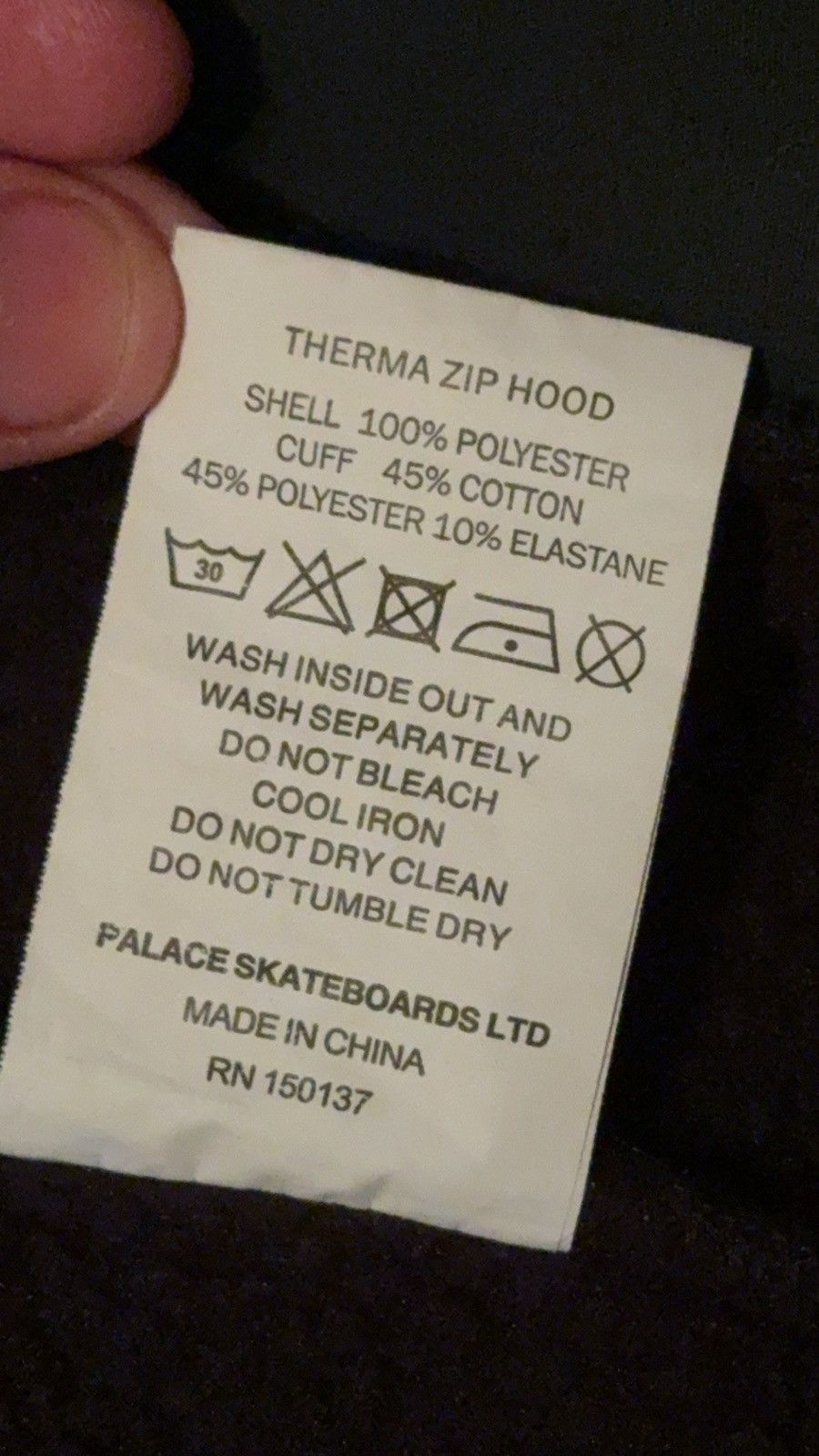Palace Palace Therma Zip Hoodie Size US XL / EU 56 / 4 - 7 Thumbnail