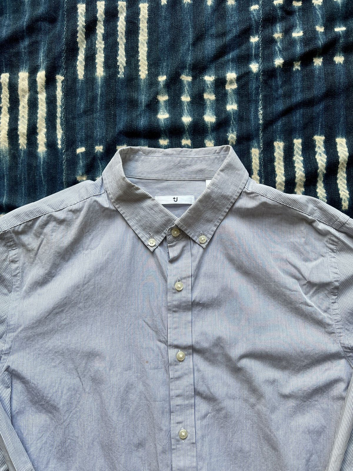 Jil Sander Jil Sander +J Grid Check Button Down Shirt FW09 Size US L / EU 52-54 / 3 - 3 Thumbnail