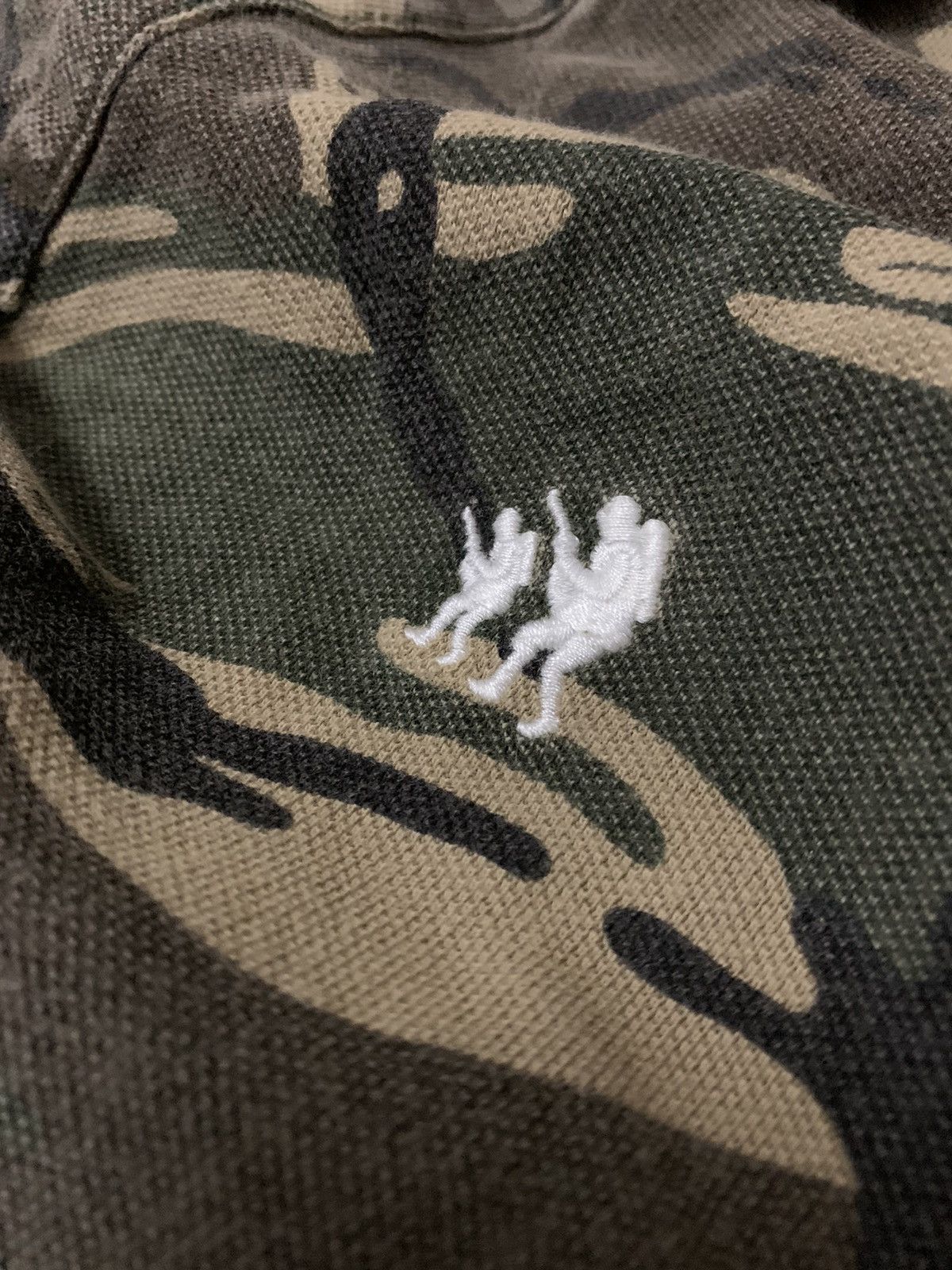 Aape A Bathing Ape Camo Polo Shirt Size US M / EU 48-50 / 2 - 3 Thumbnail