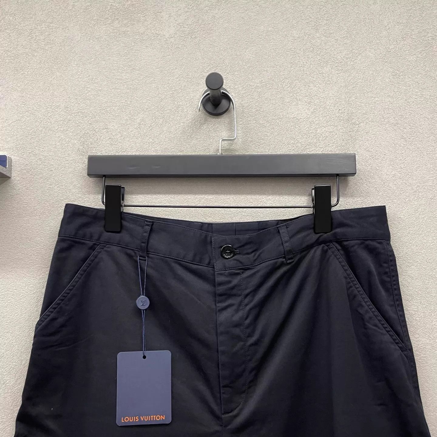 Louis Vuitton Lv Flocked Black Shorts Size 50 Size US 34 / EU 50 - 4 Thumbnail