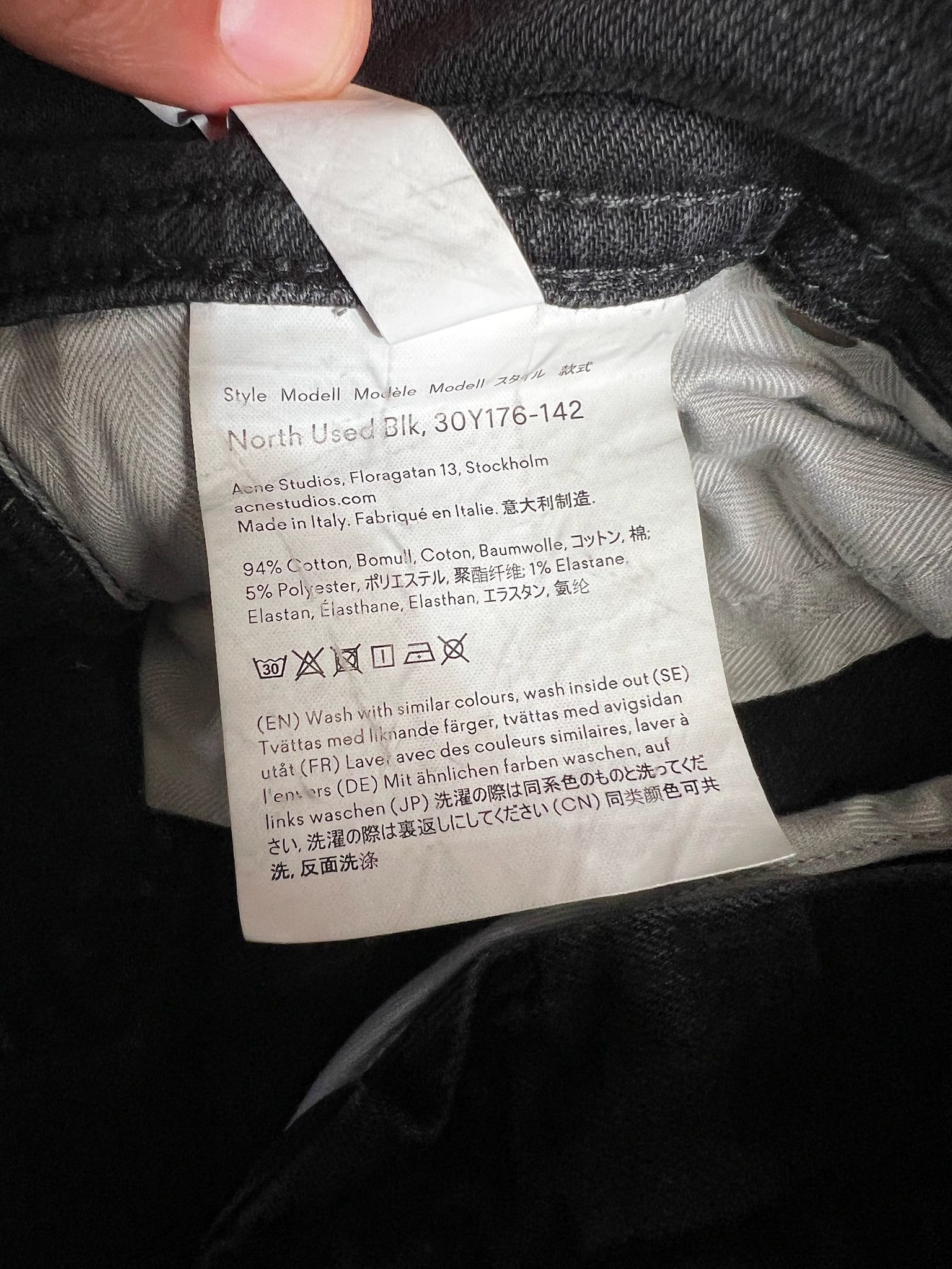 Acne Studios Bla Konst Size US 29 - 6 Thumbnail
