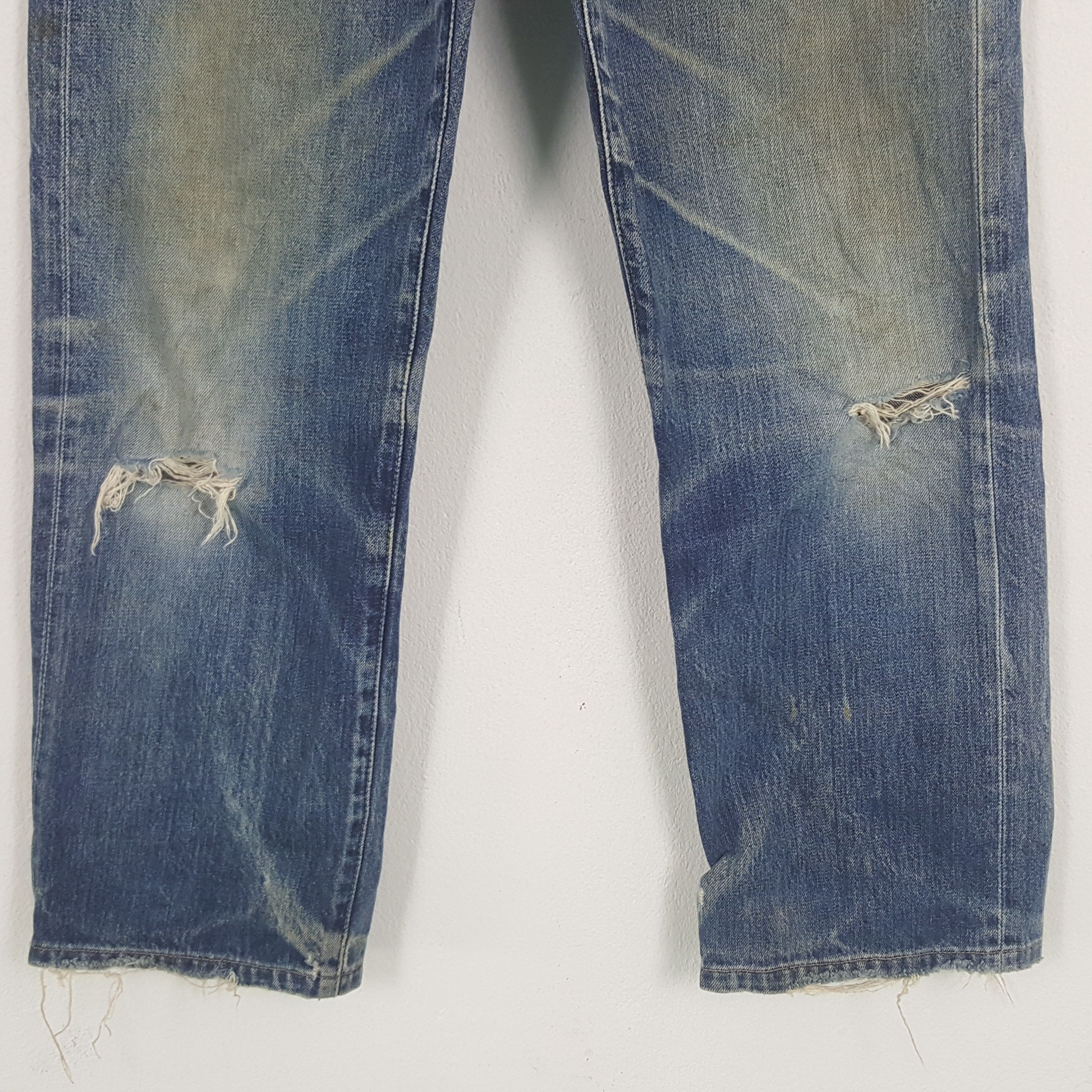 Levi's × Vintage Vintage Levi's Distressed Style Denim Jeans Size US 32 / EU 48 - 3 Thumbnail