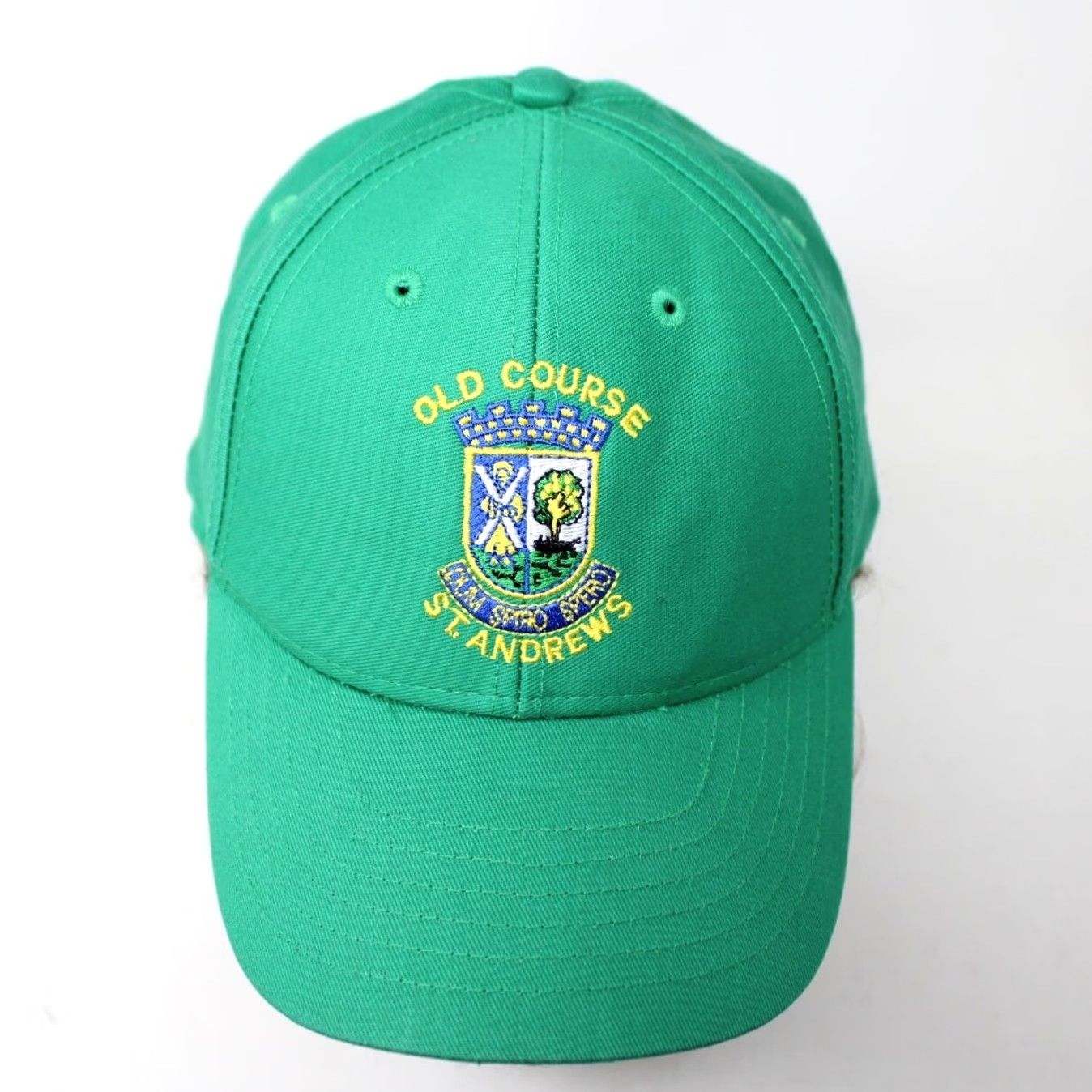Vintage Insignia St. Andrews Old Course Hat Mens Snapback Green Cotton Cap Size ONE SIZE - 3 Thumbnail
