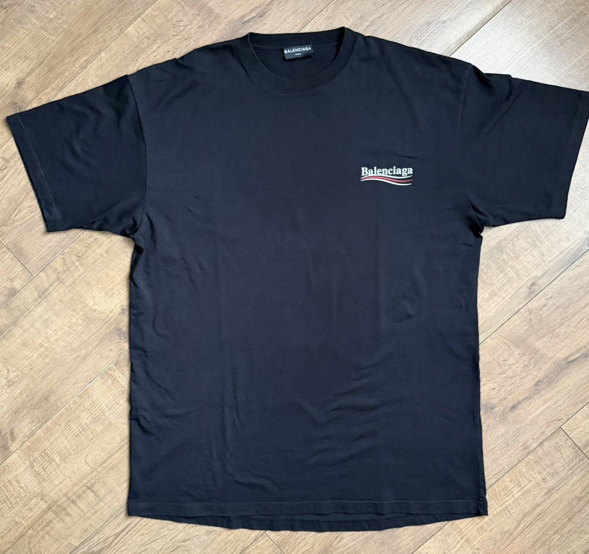 Balenciaga Balenciaga political T shirt, regular fit RRP$650 Size US L / EU 52-54 / 3 - 3 Thumbnail