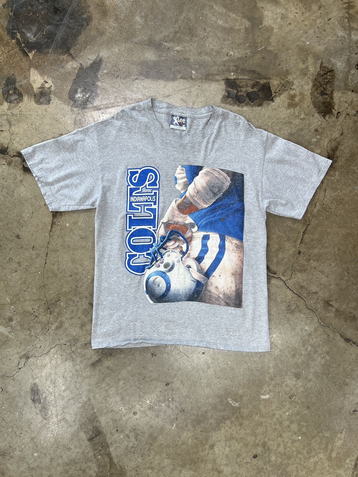 NFL Vintage NFL Indianapolis Colts Lee Sports Tee Large Size US L / EU 52-54 / 3 - 2 Thumbnail