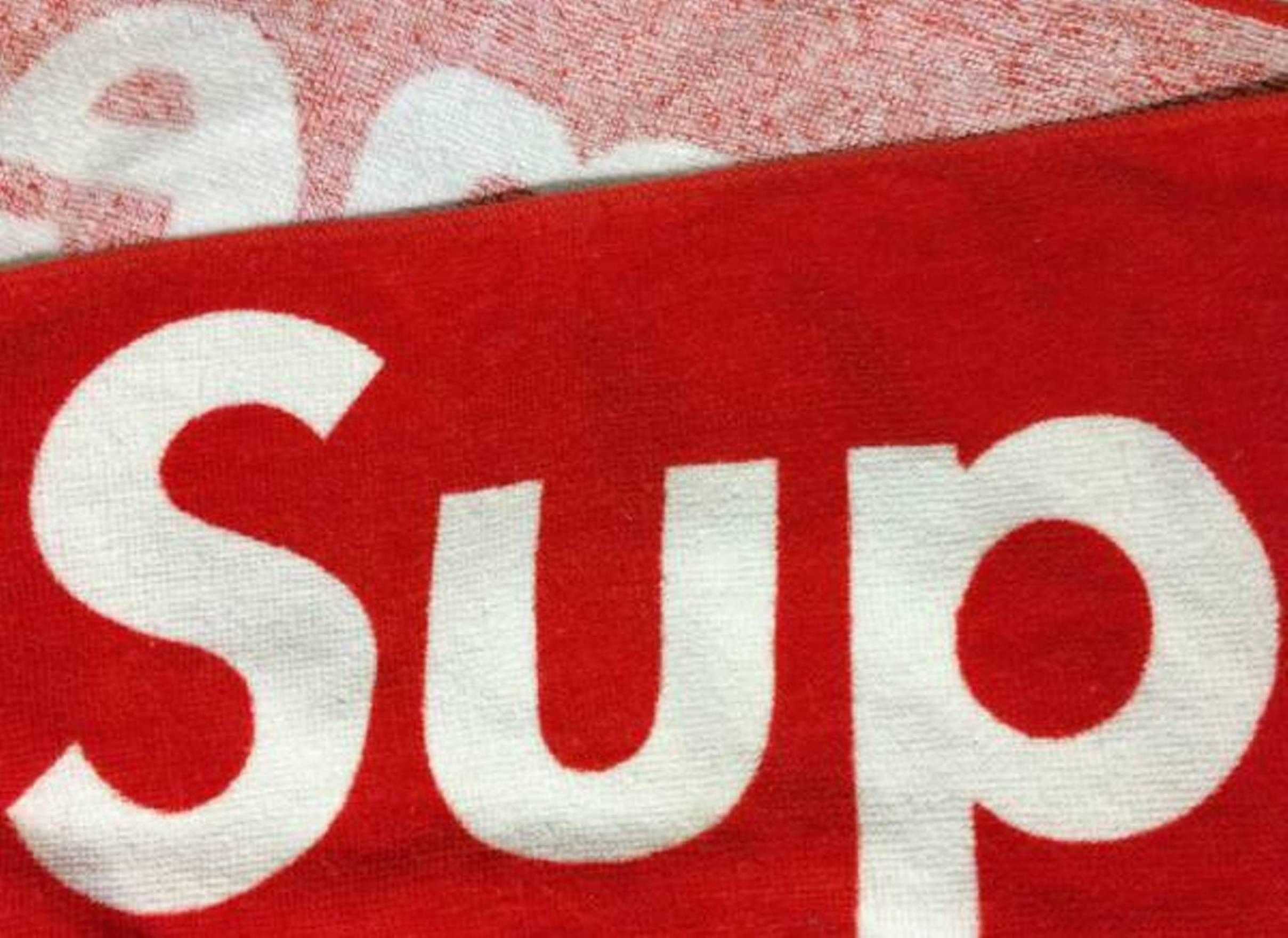 Supreme 🔥 Supreme Towel Red Box Logo New DS Japan Limited Size ONE SIZE - 5 Thumbnail