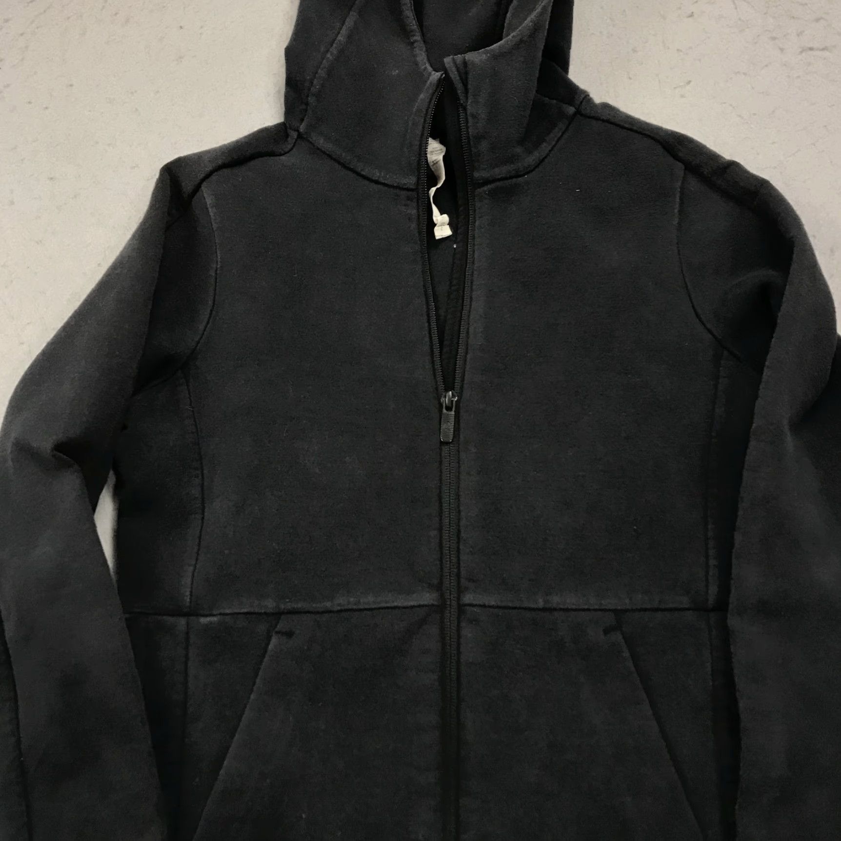 Lululemon Lululemon Jacket Womens 2 Black Long Full Zip Hooded Outdoor Casual Shirt/Hoodie? Size XS / US 0-2 / IT 36-38 - 2 Thumbnail