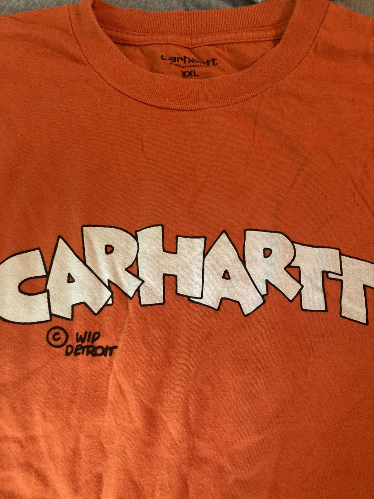 Carhartt Wip Logo t shirt Size US XL / EU 56 / 4 - 4 Thumbnail