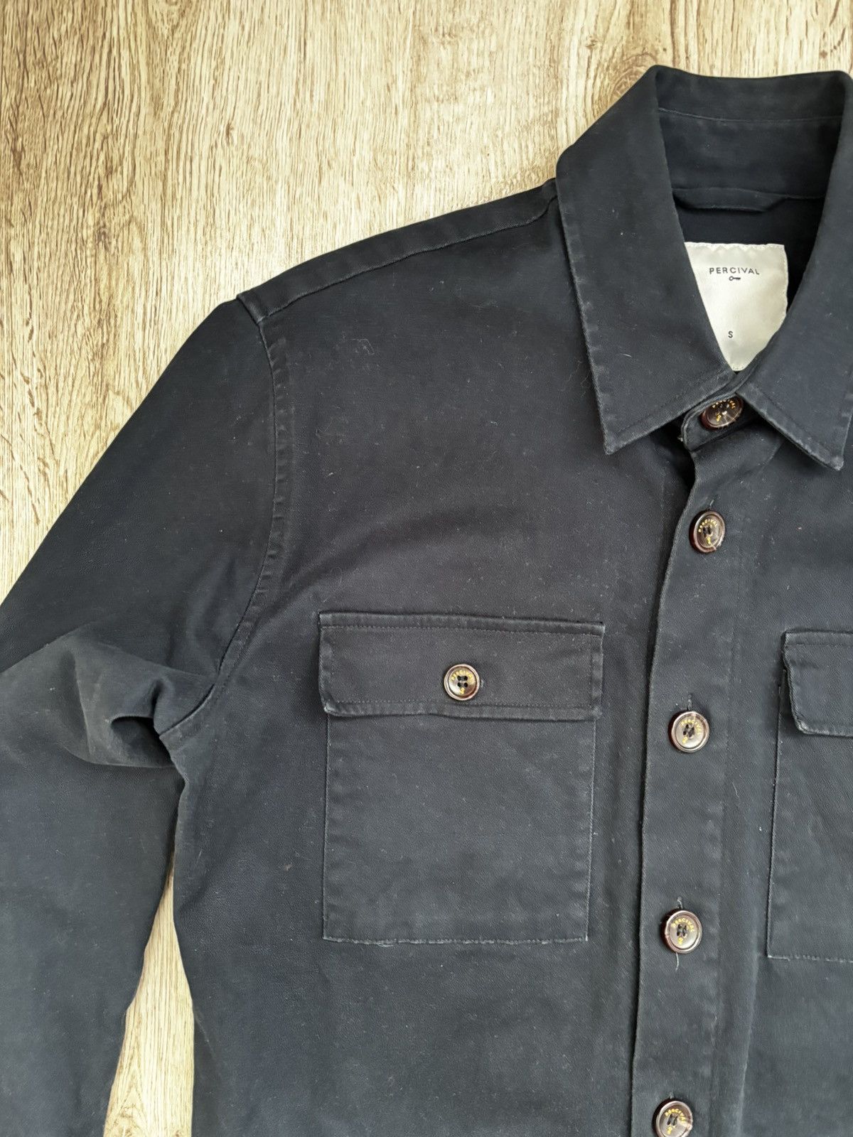 Percival Percival Workshirt navy blue Size US S / EU 44-46 / 1 - 7 Thumbnail