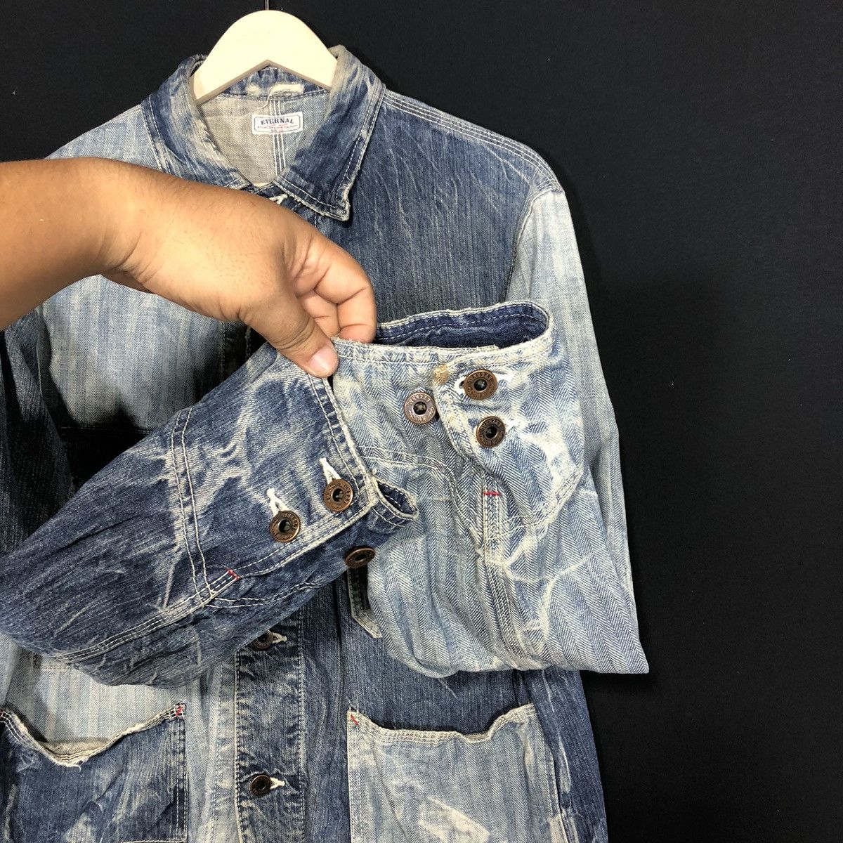 Eternal Japan Union Made Twotone Worker Jacket