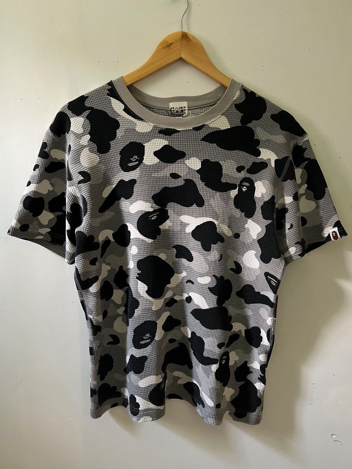 Bape Vintage bape waffle camo tee (nigo era) Size US M / EU 48-50 / 2 - 1 Thumbnail