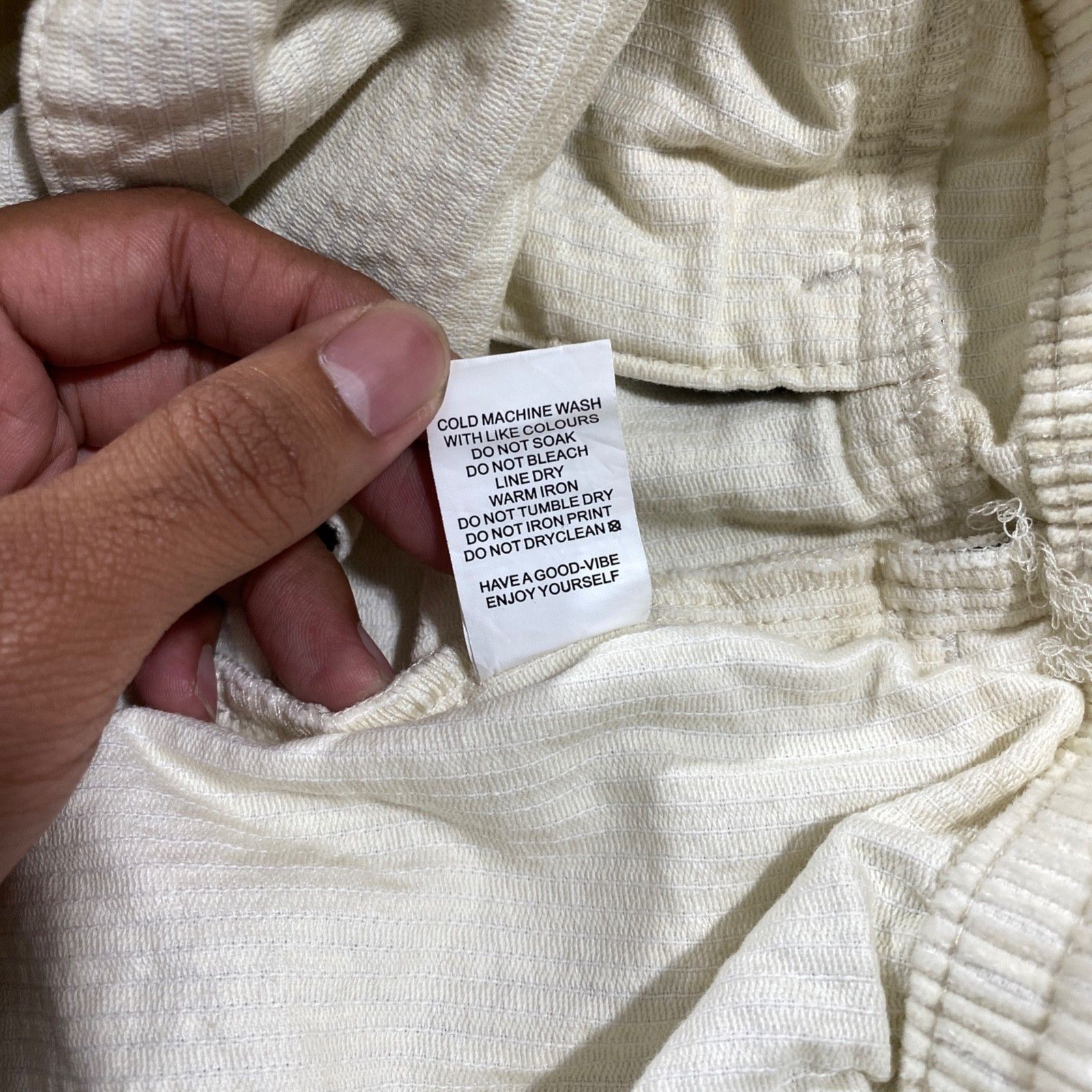 Stussy STUSSY AUSTRALIA CORDUROY SHORTS OFF WHITE - 36 Size 25" / US 0 / IT 36 - 6 Thumbnail