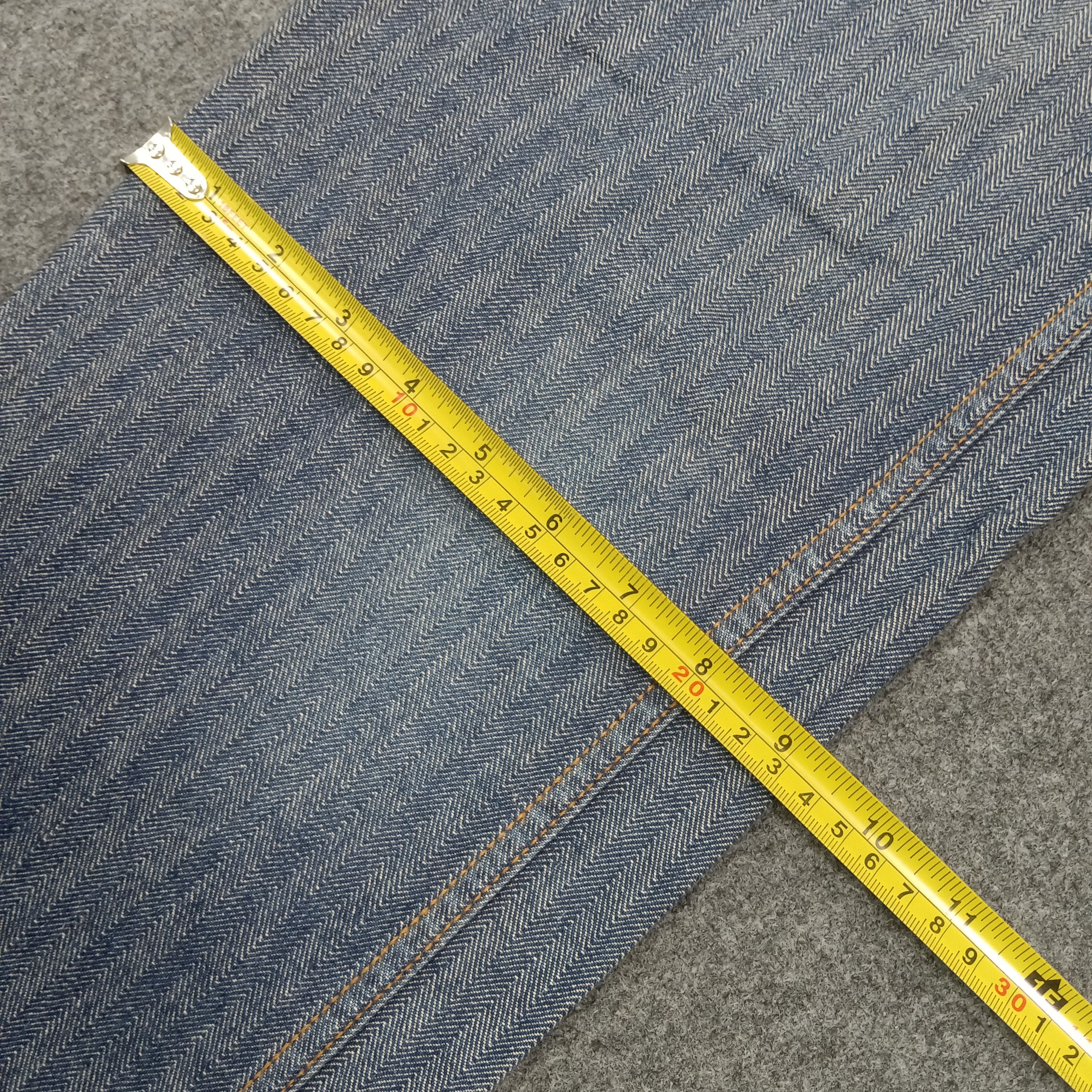 Hysteric Glamour Hysteric Glamour Kinky Japanese Denim Stripes Jeans C280N31 Size US 32 / EU 48 - 12 Thumbnail