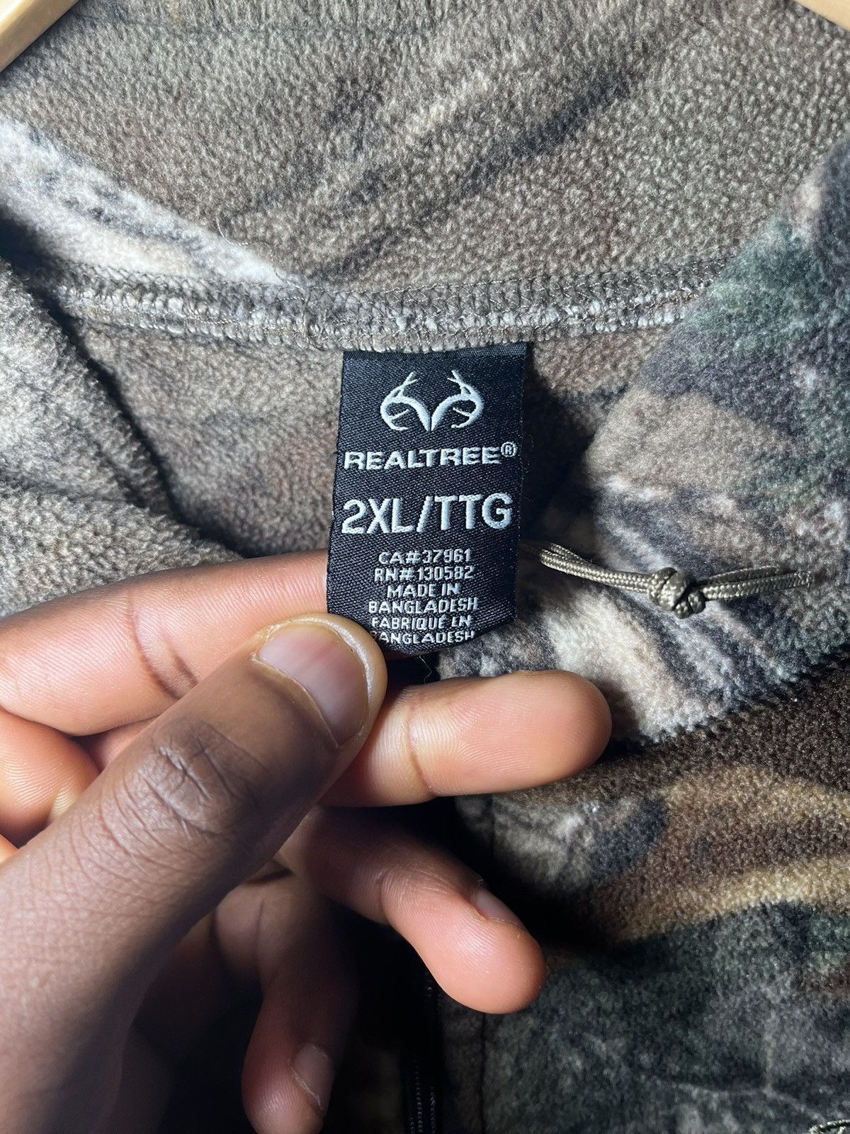 Realtree × Vintage Y2K realtree fleece zip up Size US XL / EU 56 / 4 - 5 Thumbnail