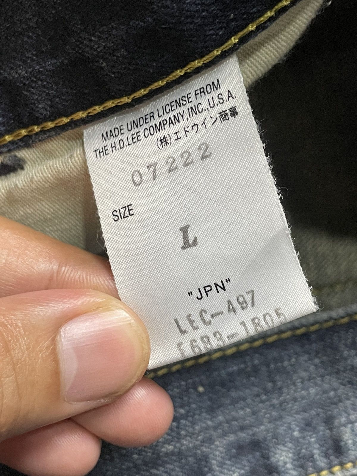 Lee × Vintage Vintage LEE Bootcut Cargo Flare Jeans (93) Size US 35 - 10 Thumbnail