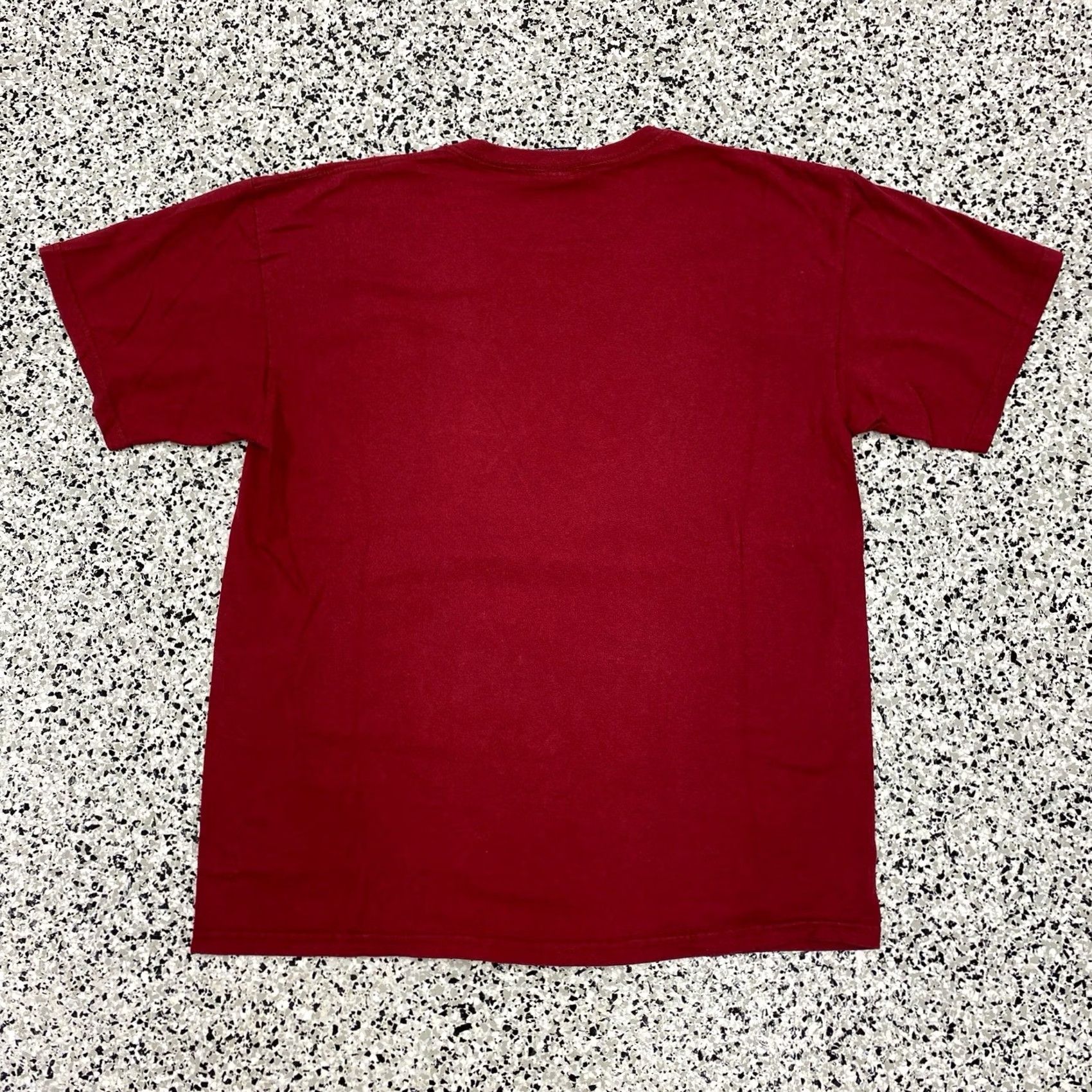 NFL VINTAGE NFL San Francisco 49ers Football Helmet T Shirt Large Red Cotton Mens Short Sleeve Crew Neck Logo Print 2000s Art California USA Stadium Size US L / EU 52-54 / 3 - 6 Thumbnail
