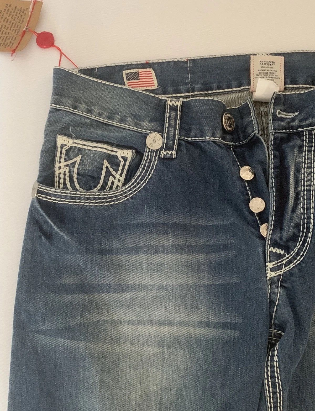 True Religion True Religion Bobby Super QT Jeans, Größe 38 Size US 38 / EU 54 - 1 Thumbnail
