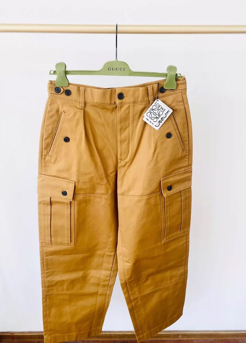 Loewe Loewe Heavy-duty camel-colored work pants Size 32" / US 10 / IT 46 - 1 Thumbnail
