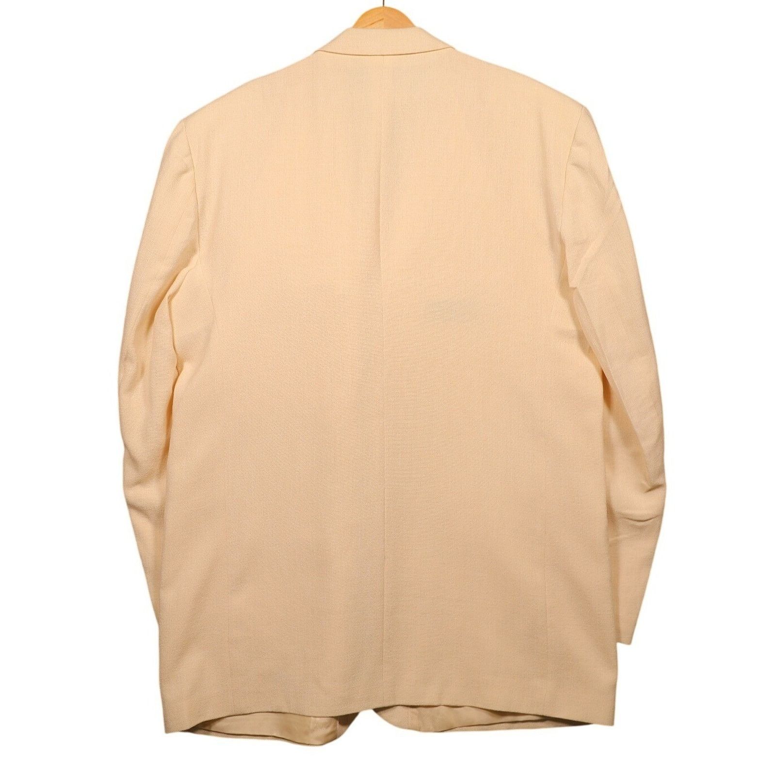 Other Midtown Man Suit Mens 48L Cream Beige 3-Button Blazer Size 48L - 4 Thumbnail