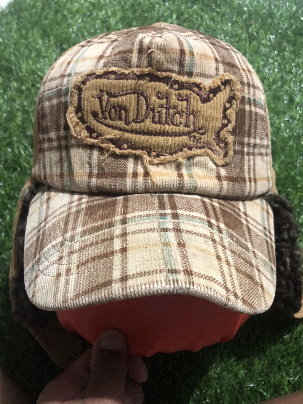 Von Dutch VON DUTCH CORDUROY HAT BROWN Size ONE SIZE - 2 Thumbnail