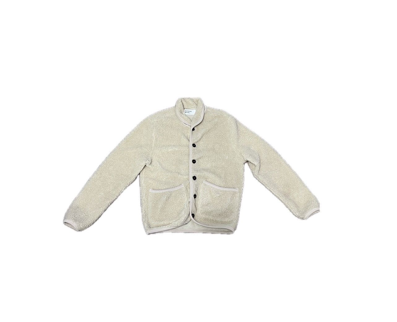 Japanese Brand Universal Works Streetwear Women’s Fleece Teddy Jacket Sz L Size L / US 10 / IT 46 - 1 Thumbnail