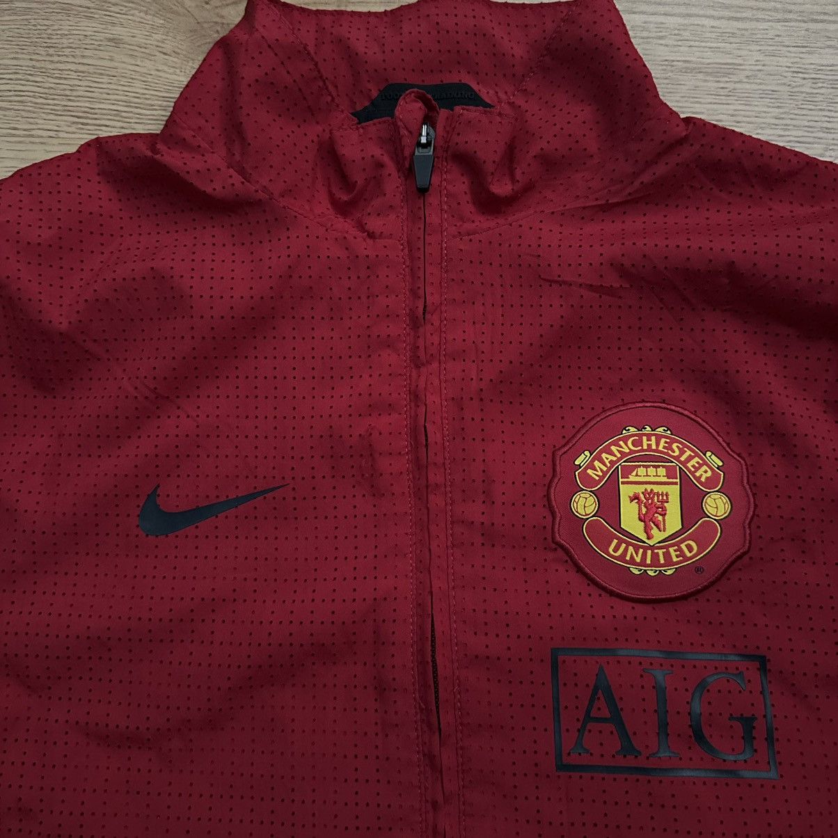 Nike × Vintage Vintage Manchester United 2009 - 2010 Home Nike Jacket Size US M / EU 48-50 / 2 - 2 Thumbnail