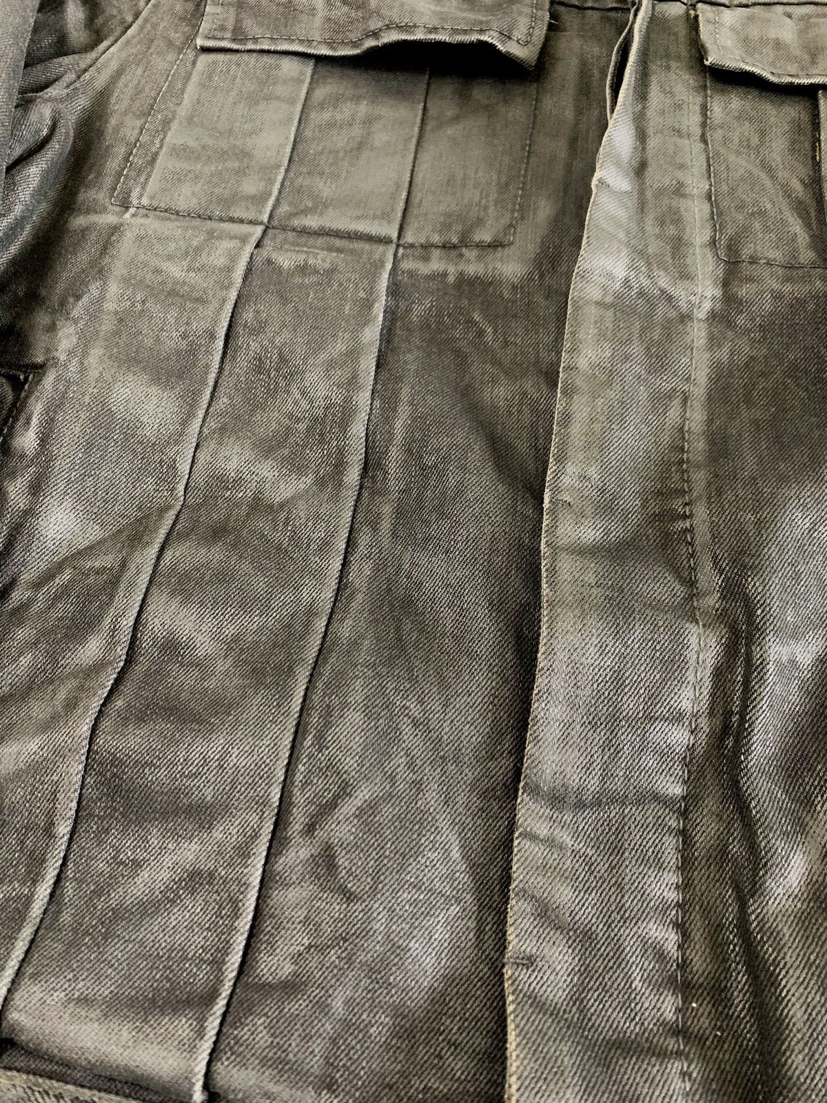 KMRii Black waxed jacket ifsx lgb style PWD Size US L / EU 52-54 / 3 - 11 Thumbnail