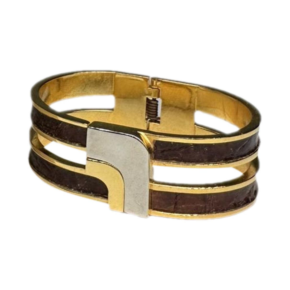 Loewe Twist Gold Steel Bracelet Size ONE SIZE - 1 Thumbnail