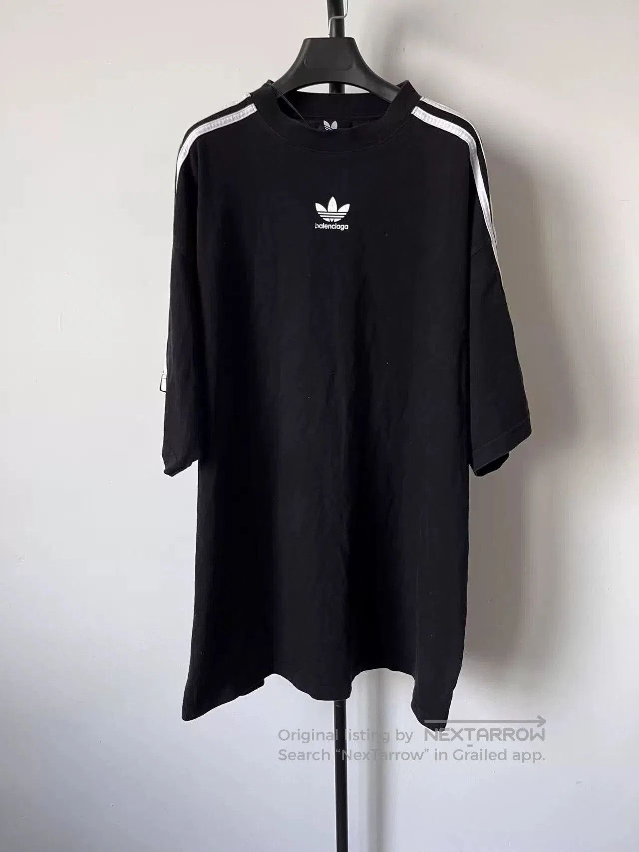 Balenciaga Balenciaga x adidas Logo Crewneck T-Shirt. Size US XL / EU 56 / 4 - 1 Thumbnail