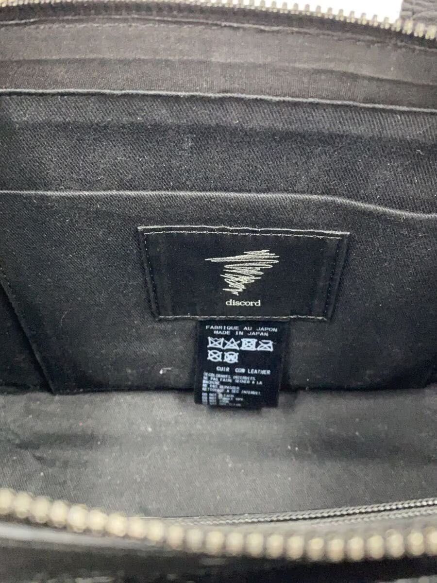 Yohji Yamamoto discord Yohji Yamamoto/DA-I82-786-1-02 Handbag Size ONE SIZE - 6 Thumbnail