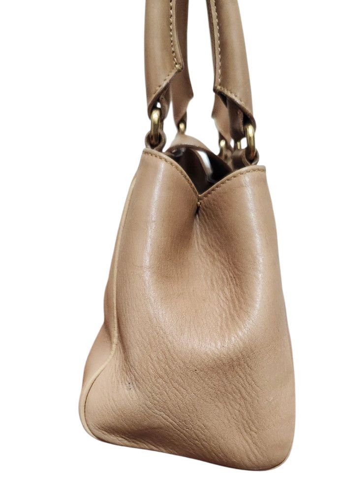 Trussardi TRUSSARDI Baguette Clip Shopper Shoulder Push Lock Handbag Size ONE SIZE - 10 Thumbnail