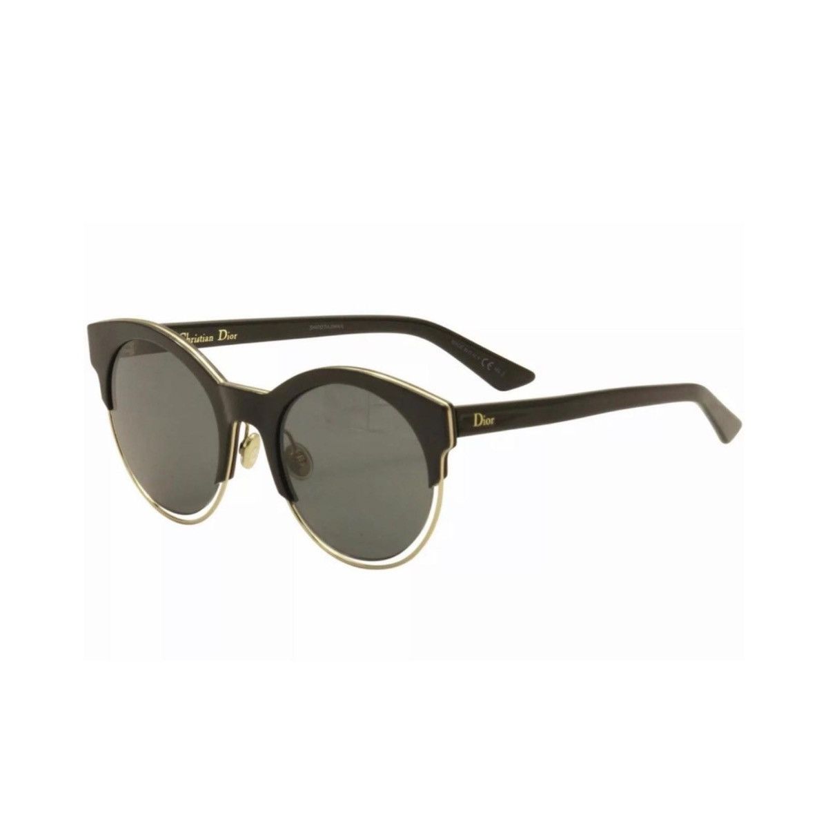 image of Christian Dior Monsieur Christian Dior Cat Eye Sunglasses in Black, Women's