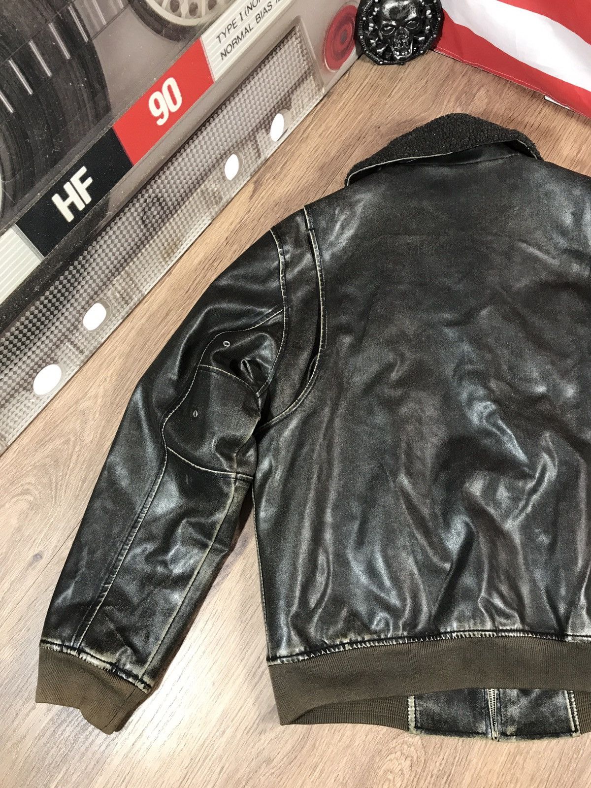 Japanese Brand × Vintage Vintage Bomber Pilot Jacket Bicker Size US L / EU 52-54 / 3 - 18 Thumbnail