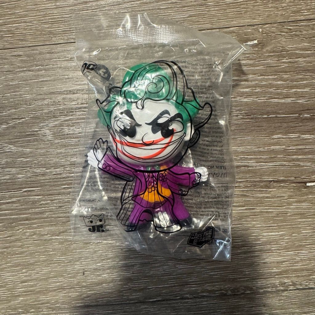 DC Comics Burger King The Joker Justice League Action Figure DC Size ONE SIZE - 1 Thumbnail