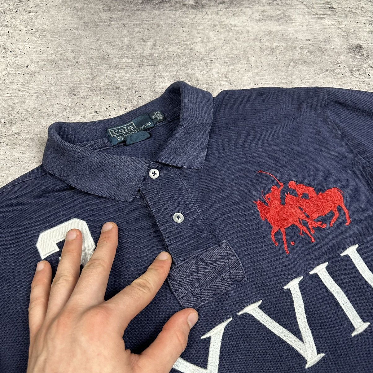 Designer Ralph Lauren Big Pony Chief Keef Style Polo Shirt Size XL Size US XL / EU 56 / 4 - 6 Thumbnail